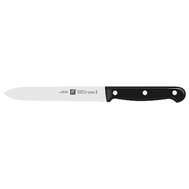 Twin Chef by Zwilling, Stainless Special Steel, Zwilling Special Formula, Riveted, Solid Material, Plastic Shells, 13 cm