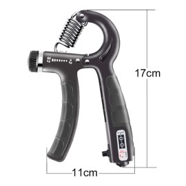 Hand Grip Ajustable| Fortalecedor De Mano Muñeca Y Antebrazo Color Negro