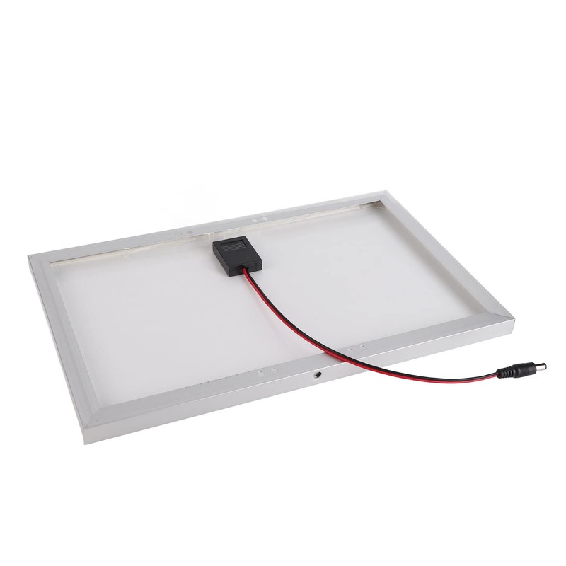 Kit de Panel Solar, Panel Solar Fotovoltaico Ecol¨®gico 30W Port¨¢til