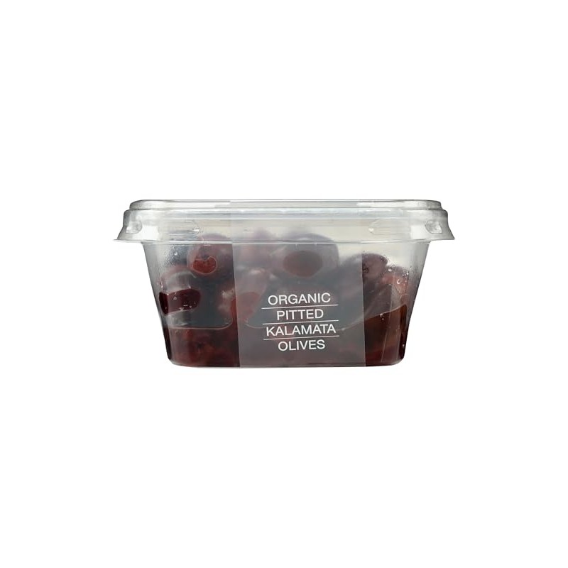 Divina, Organic Pitted Kalamata Olives, 6 Ounce