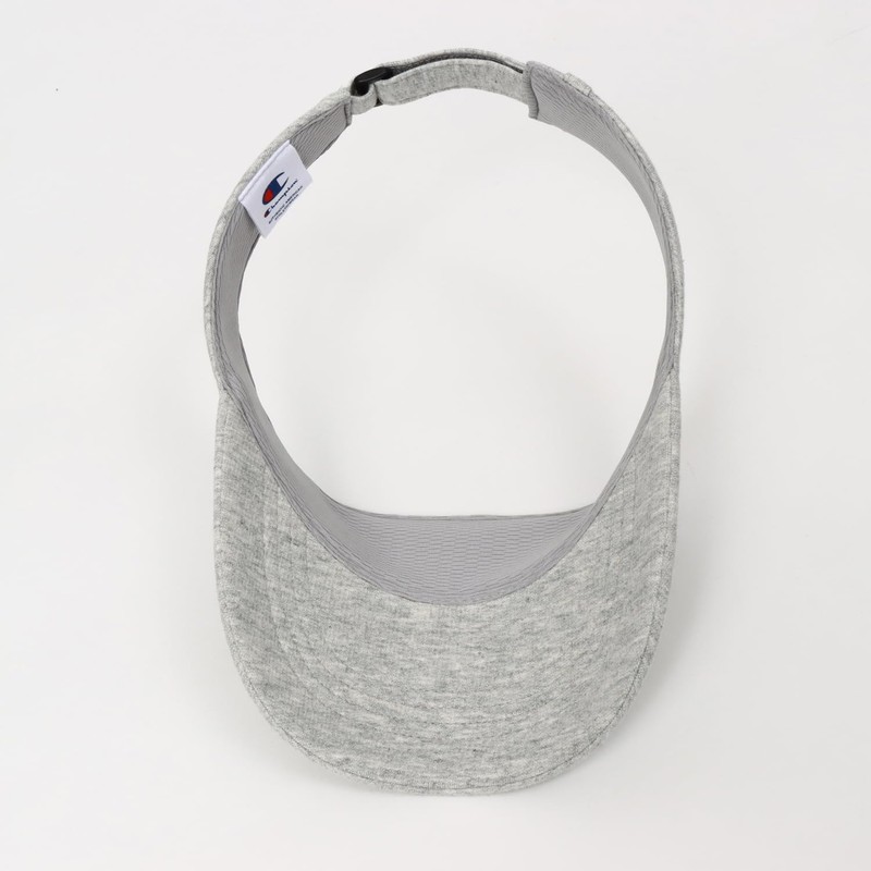 Champion CW-ZG702C Sun Visor, 100% Cotton, Adjuster, Graphic Logo Print,