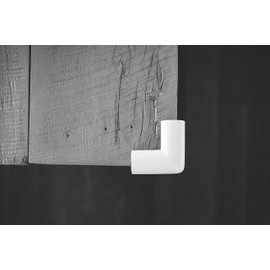 Prince Lionheart 4 Pack Corner Guards Table Edge Protector for Baby Kids, Furniture Corner Protector Edge Safety Bumpers, 2in x 2in, Grey