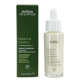 Aveda Botanical Kinetics Instant Luminizer Snow Lotus + Alpha Serum 1 oz NIB