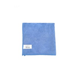 Plexon Microfiber Cleaning Cloth, Blue, 14" x 14", Lint Free Highly Absorbent Cleaning Rags, Reusable and Washable, 1 Pack