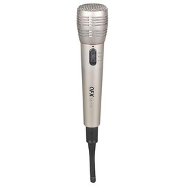 QFX M-310 Wireless Dynamic Professional Microphone, Silver