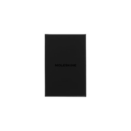 Moleskine Silk Notebook, Hardcover with Italian Mantero Silk Cover, with Blank Pages and Elastic Closure, with Gift Packaging, Extra Small Format 13.6X8.8 cm, Blue Color