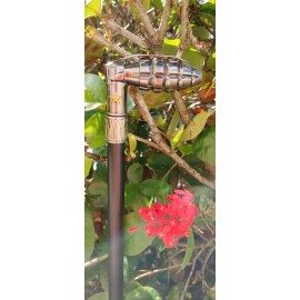 Army Hand Grenade Shaped Walking Stick Cane - US Military - Army Cane - Veterans Cane