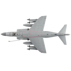DCD British Aerospace Sea Harrier FA.2 Aircraft Diecast Toy 2018 'Air Power Series' Includes 'ZH796' Sea Eagle Missiles British