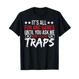Trap Hunter Stuff Tools Trapping Gear Coyote Trapper T-Shirt