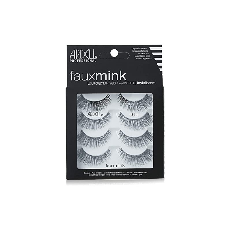 Ardell faux mink lashes 4 pack - 811
