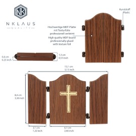 NKlaus - Holy Trinity - Christian Icon - Svjataja Troica Travel Altar 1410