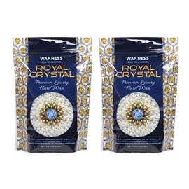 Waxness Premium Luxury Hard Wax Royal Crystal 1.65 lb - Pack of 2