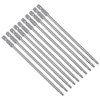 uxcell 10 Pcs T15 Magnetic Torx Screwdriver Bits, 1/4 Inch