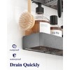 Kitsure X-Large Shower Caddy - 2 Pack Adhesive Shower Organizer,