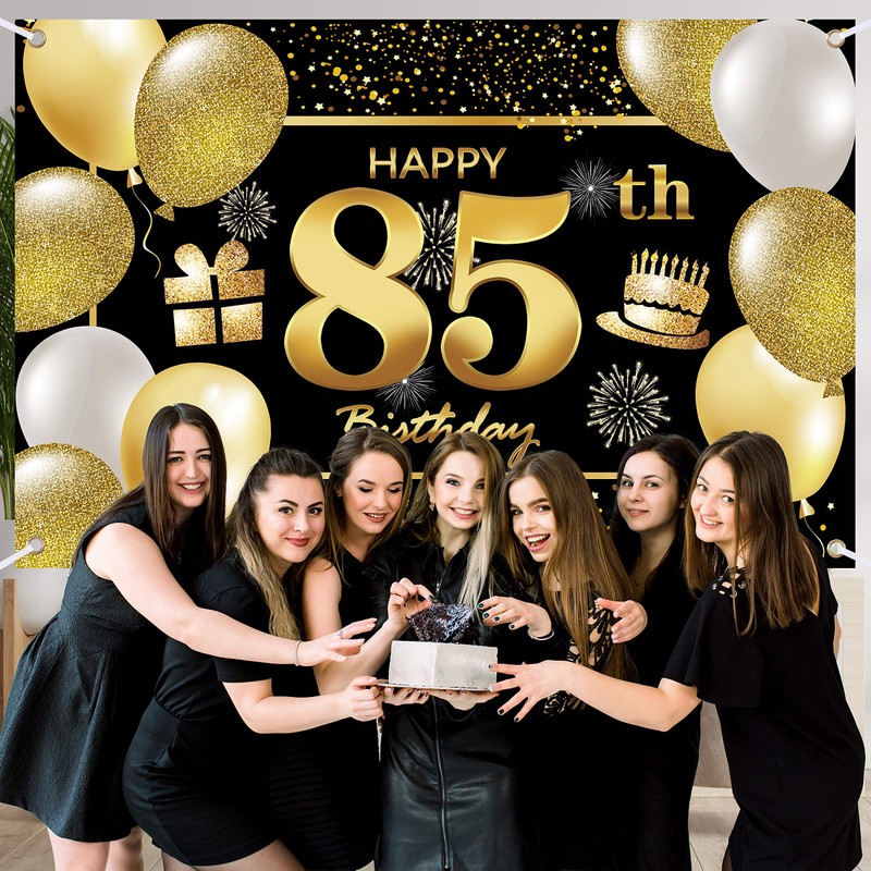 IMISI 85th Birthday Banner & Decorations for Party