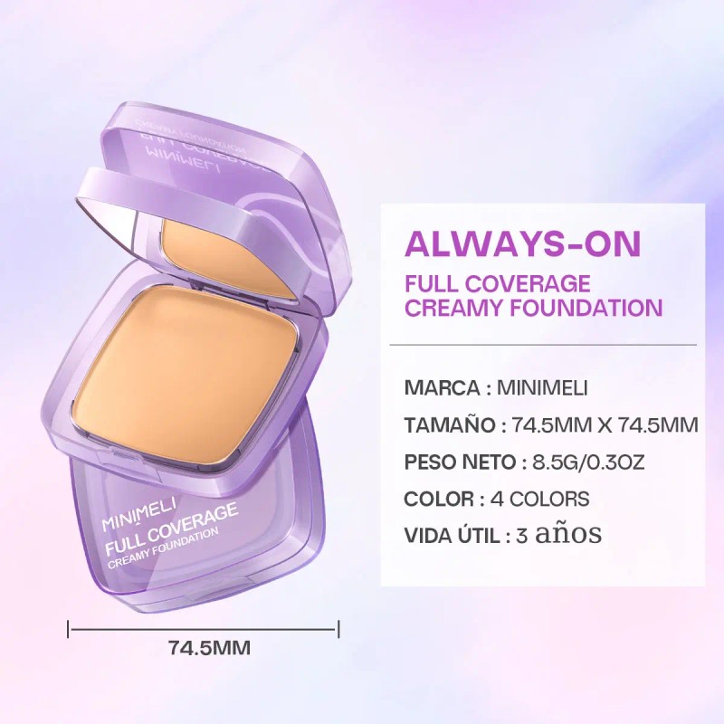 Minimeli Set Base De Maquillaje Matte Spf30 + Gloss Labial