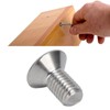30pcs M10 Allen Socket Screws 10mm A2 Stainless Steel Countersunk