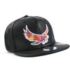 Underground Kulture Paint Collection Eagle Snapback Baseball Cap Black