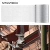 SPORTARC Aluminum Gutter Guard Roll 20ft Gutter Protector Rain Gutter
