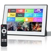 FancyAug Small Smart tv,Portable TV with Touchscreen LCD Monitor,Built in