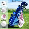 Msticey in My Golf Era Funny Pink Printed Microfiber Golf