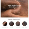 EURYNOME Single Watch Roll Case - Genuine Leather Watch Box