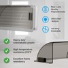 CH24globall Upgrade Clear Adjustable Air Vent Deflector for Vents, Magnetic