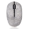 Bling Crystal Rhinestone Wireless Mouse - 2.4G Cordless Mice with