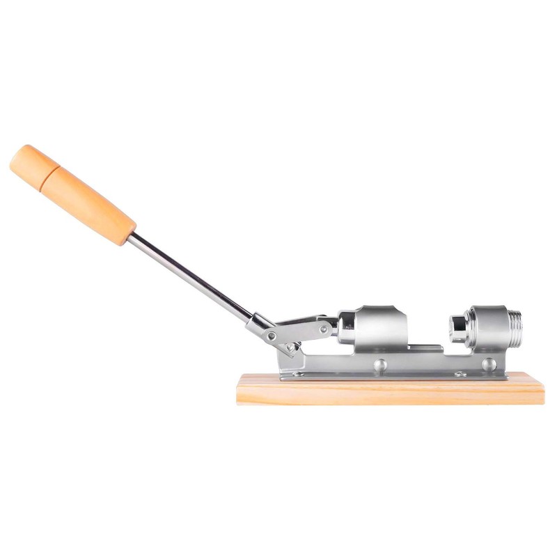 Jzhen Nutcracker wood design nutcracker made of wood and chrome-plated