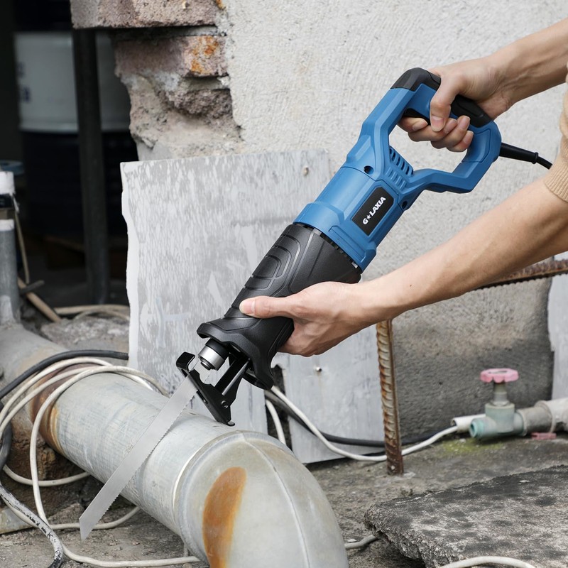 G LAXIA 6Amp 2800RPM Corded Reciprocating Saw