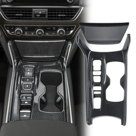 Gear Shift Panel Cover Trim for Honda Accord Hybrid 2018 2019 2020 2021 2022(Not Fit Gas)