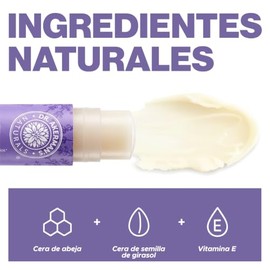 DR. AKERMAN’S Naturals, Bálsamo Labial Natural Humectante, Protección Contra Resequedad, Ingredientes Ecológicos, Uso Diario (Mixto 4-Pack)