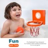 Bath Toys - Bathtub Basketball Hoop for Kids, Toddlers -