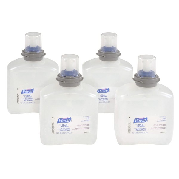 Purell 5456-04, Instant Hand Sanitizer Refill, 4 Refills/Case