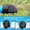 AIMALL 360° Auto Yard Garden Sprinkler – Rotary Nozzle Watering