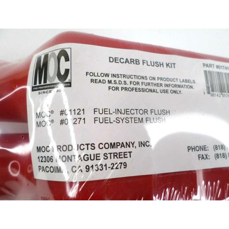 MOC (Decarb Flush Kit) Fuel-Injector Flush / Fuel-System Flush MOC