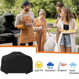 Rsipelsk Grill Cover for Ninja OG701 OG751 Woodfire Outdoor Oven, 600D Heavy Duty Waterproof for Ninja Pellet Smoker OG700 Series Cover Ninja Wood Fire Grill Accessories