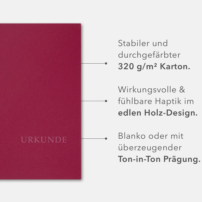 Certificate Folder A4 Cardboard – Premium Quality with Elegant Embossing