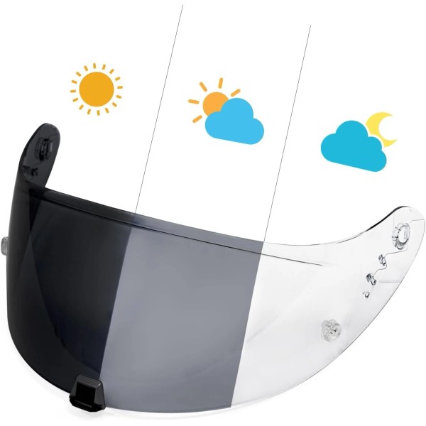 ‎psler psler Helmet Visor for T520 ST1400 R1 - T520