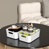 Dehouse Pack for 6 Plastic Storage Bins, Versatile Kitchen Pantry