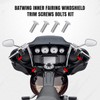 VGMOTO 39PCS Motorcycle Batwing Inner Fairing Bolt Kit - Stainless
