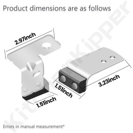 KitchenKipper 983-04525 983-04511 Deck Brake Assemblies for MTD CUB Cadet Craftsman 46" Deck Lawn Mower, Fits LTX-1040, LTX-1042, LTX-1045, LTX-1046M
