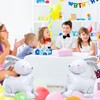 MAIGO 3PCS 4D Realistic Bunny Airwalker Walking Animal Balloons -