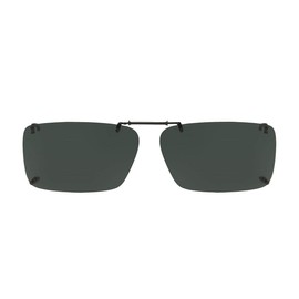 Solar Shield Polarized 56 Rec N Clip-on Frameless Gray …