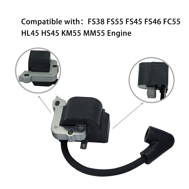 Ignition Coil for Stihl FS38 FS55 FS45 FS46 FC55 HL45