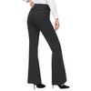 Aurefin Women’s High Waist Bootcut Dress Pants， Tummy Control, 4-Way