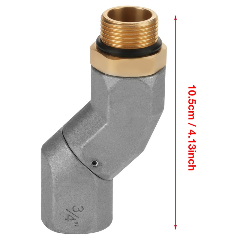 360 Degree Rotation BSPP 3/4" Fuel Hose Universal Joint Fuel