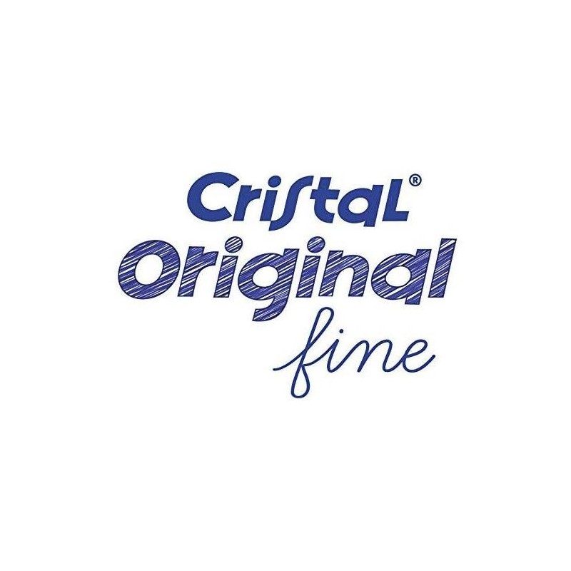 BIC Cristal Fine Ballpoint Pen Line Colour: Red Pack of