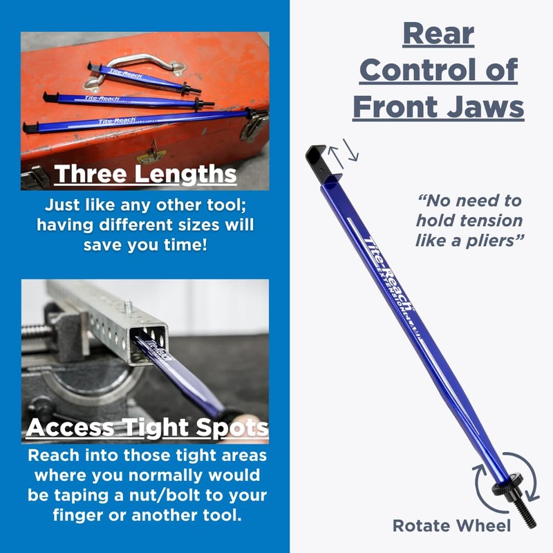 Tite Reach Extension Clamps Tri-Pack