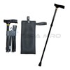 Lightweight, adjustable and foldable cane